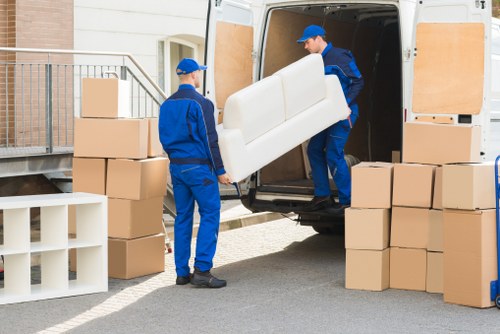 Flat removals and careful stair access planning