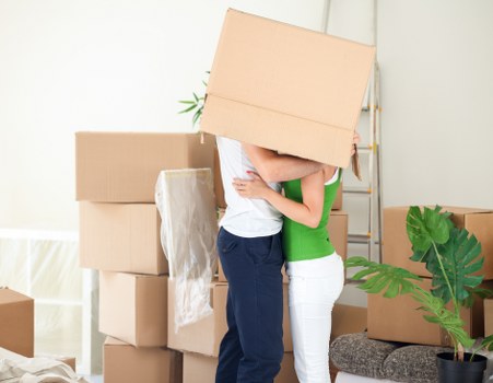 Packing and preparing furniture for a Shoreditch move